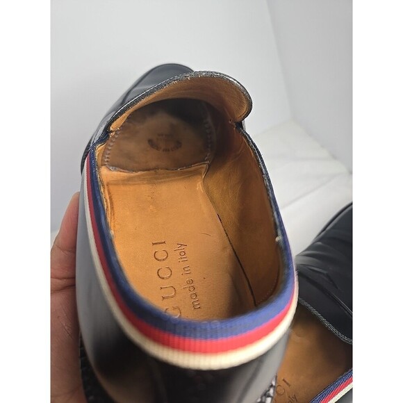 Gucci Beyond Penny Loafer Black Size 5 Made In Italy